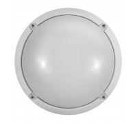 Круглый накладной (LED) светильник ЖКХ ДПБ Онлайт OBL-R1-12-6.5K-WH-IP65-LED 12Вт 6500K IP65 218х83 мм (61194) Белый