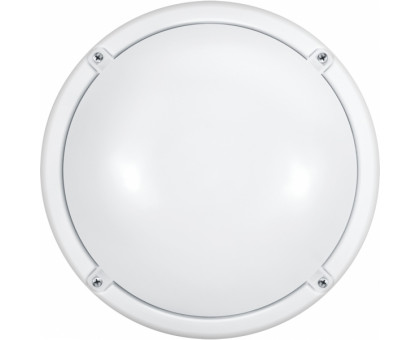 Круглый накладной (LED) светильник ЖКХ ДПБ Онлайт OBL-R1-7-4K-WH-IP65-LED 7Вт 4000K IP65 174х70 мм (71685) Белый