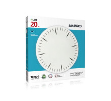 Декоративный светодиодный (LED) светильник Smartbuy 20Вт 6000K 320х60 мм (SBL-Clock-20-W-6K)