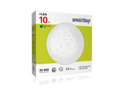 Декоративный светодиодный (LED) светильник Smartbuy 10Вт 6000K 230х85 мм (SBL-Cube-10-W-6K)