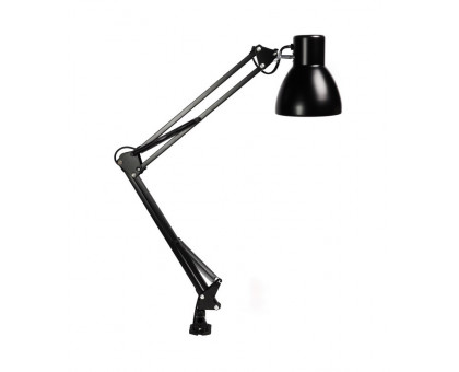 Настольная LED лампа с цоколем Е27 Smartbuy SBL-DLc-E27-b Черный на струбцине