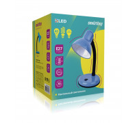 Настольная LED лампа с цоколем Е27 Smartbuy SBL-DeskL-Blue Голубой