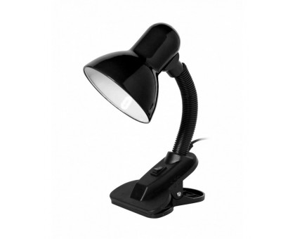 Настольная LED лампа с цоколем Е27 Smartbuy SBL-DeskL01-Black Черный на прищепке