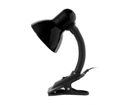 Настольная LED лампа с цоколем Е27 Smartbuy SBL-DeskL01-Black Черный на прищепке