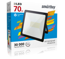 Светодиодный (LED) прожектор FL SMD LIGHT Smartbuy 100 Вт IP65 Дневной белый свет(SBL-FLLight-100-65K) Чёрный