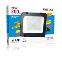 Светодиодный (LED) прожектор FL SMD LIGHT Smartbuy 200 Вт IP65 Дневной белый свет(SBL-FLLight-200-65K) Чёрный
