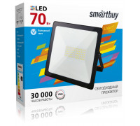 Светодиодный (LED) прожектор FL SMD LIGHT Smartbuy 70 Вт IP65 Дневной белый свет(SBL-FLLight-70-65K) Чёрный