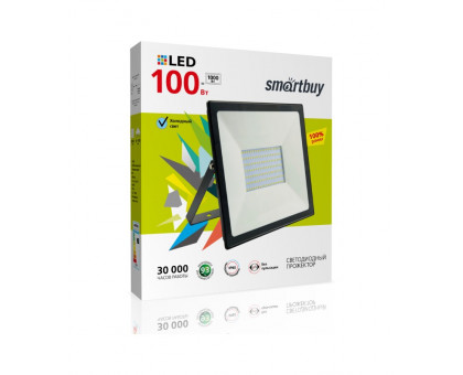 Светодиодный (LED) прожектор Smarbuy SBL-FLSMD-100-65K 100 Вт IP65 Дневной белый свет