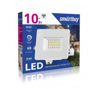 Светодиодный (LED) прожектор FL SMD White Smartbuy 10 Вт IP65 Дневной белый свет(SBL-FLWhite-10-65K) Белый