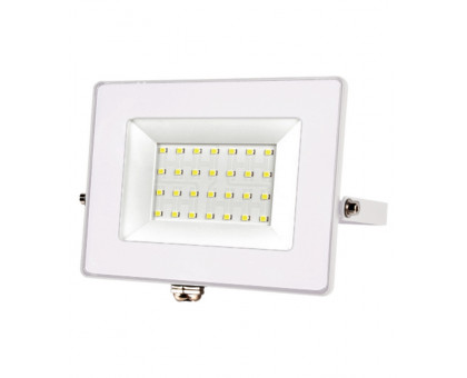 Светодиодный (LED) прожектор FL SMD White Smartbuy 30 Вт IP65 Дневной белый свет(SBL-FLWhite-30-65K) Белый