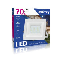 Светодиодный (LED) прожектор FL SMD White Smartbuy 70 Вт IP65 Дневной белый свет(SBL-FLWhite-70-65K) Белый