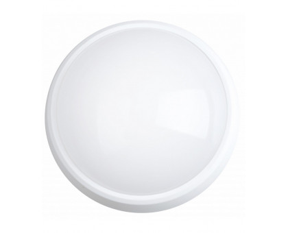 Круглый накладной (LED) светильник ЖКХ ДПБ Smartbuy 12Вт 4000K IP65 155х62 мм (SBL-HP-12W-4K) Белый