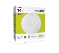 Декоративный светодиодный (LED) светильник Smartbuy 14Вт 6000K 230х90 мм (SBL-Ring-14-W-6K)