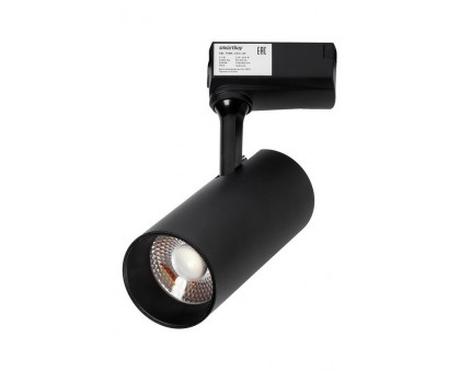 Трековый светодиодный (LED) светильник Smartbuy 25Вт 4000K IP20 160х68 мм (SBL-TKBK-25w-4K) Чёрный