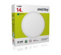 Декоративный светодиодный (LED) светильник Smartbuy 14Вт 6000K 230х90 мм (SBL-White-14-Wt-6K)