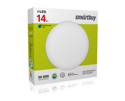 Декоративный светодиодный (LED) светильник Smartbuy 14Вт 6000K 230х90 мм (SBL-White-14-Wt-6K)