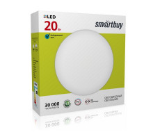 Декоративный светодиодный (LED) светильник Smartbuy 20Вт 6000K 300х100 мм (SBL-White-20-Wt-6K)