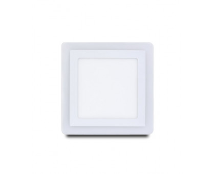 Квадратный встраиваемый (LED) светильник 195х195х10 Smartbuy 13Вт 6500/оранжевый IP20 (SBLSq-DLB-13-65K-O) Белый