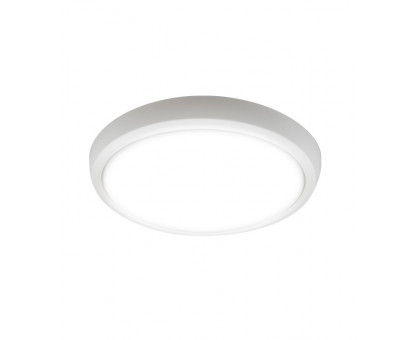 Круглый накладной (LED) светильник ЖКХ ДПБ Jazzway PBH-PC-OA 8w 4000K WHITE IP65 8Вт 188х128х62 мм (1024565) Белый