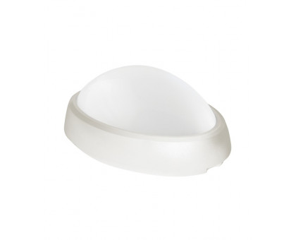 Круглый накладной (LED) светильник ЖКХ ДПБ Jazzway PBH-PC-OA 8w 4000K WHITE IP65 8Вт 188х128х62 мм (1024565) Белый