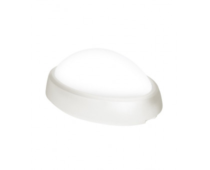 Круглый накладной (LED) светильник ЖКХ ДПБ Jazzway PBH-PC-OA 8w 4000K WHITE IP65 8Вт 188х128х62 мм (1024565) Белый