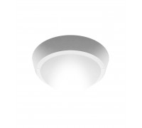 Круглый накладной (LED) светильник ЖКХ ДПБ Jazzway PBH-PC-RA 8w 4000K WHITE IP65 8Вт 170х76 мм (1024589) Белый