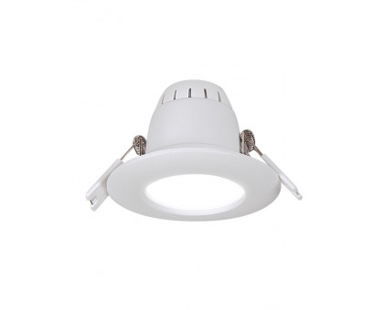 Круглый встраиваемый (LED) светильник Downlight 100х67 Jazzway PLED DL2 6W Fr/Wh 4000K IP40 (1026804) Белый