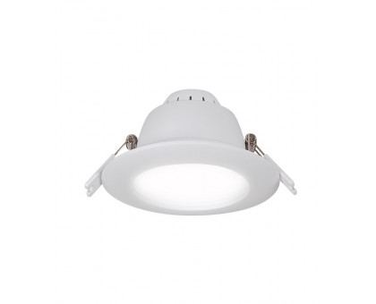 Круглый встраиваемый (LED) светильник Downlight 120х67 Jazzway PLED DL2 10W Fr/Wh 4000K IP40 (1026842) Белый