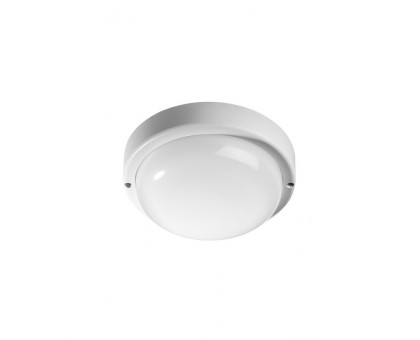 Круглый накладной (LED) светильник ЖКХ ДПБ Jazzway PBH-PC2-RA 8W 4000K IP65 8Вт 155х50 мм (1035646) Белый