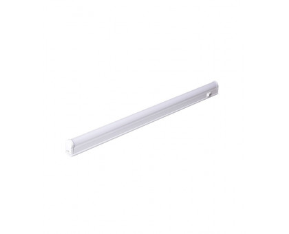 Компактный линейный светодиодный (LED) светильник 450х23х38 Jazzway PLED-T5i PL 450 6w FR 6500K IP40 6Вт (1036278) с выключателем