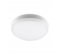 Круглый накладной (LED) светильник ЖКХ ДПБ Jazzway PBH-PC2-RS 12w 4000K WHITE IP65 SENSOR 12Вт 155х50 мм (2850584A) с микроволновым датчиком движения