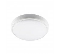 Круглый накладной (LED) светильник ЖКХ ДПБ Jazzway PBH-PC2-RS 12w 4000K WHITE IP65 SENSOR 12Вт 155х50 мм (2850584A) с микроволновым датчиком движения