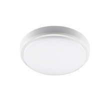 Круглый накладной (LED) светильник ЖКХ ДПБ Jazzway PBH-PC2-RS 12w 4000K WHITE IP65 SENSOR 12Вт 155х50 мм (2850584A) с микроволновым датчиком движения