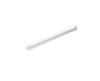 Компактный линейный светодиодный (LED) светильник 450х23х38 Jazzway PLED-T5i PL 450 6w FR 4000K IP40 6Вт (2850607) с выключателем