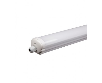 Накладной пылевлагозащищенный светодиодный (LED) светильник ДСП 600х65х58 Jazzway PWP-OS 600 18W 6500K IP65 18Вт (5003125) Холодный белый свет