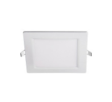 Квадратный встраиваемый светодиодный (LED) светильник 145х145х20 Jazzway PPL-S 9w 4000K WH IP40 (5008267A) Белый