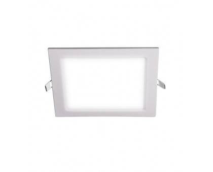 Квадратный встраиваемый светодиодный (LED) светильник 170х170х20 Jazzway PPL-S 12w 6500K WH IP40 (5008366A) Белый