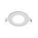 Круглый встраиваемый светодиодный (LED) светильник 90х20 Jazzway PPL-R 3w 6500K IP40 WH (5008441A) Белый