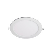 Круглый встраиваемый светодиодный (LED) светильник 190х20 Jazzway PPL-R 15w 4000K IP40 WH (5008588A) Белый