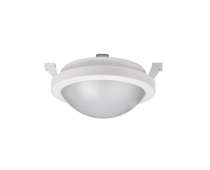 Круглый накладной (LED) светильник ЖКХ ДПБ Jazzway PBH-PC3-RA 8W 4000K WHITE IP65 8Вт 172х150х79 мм (5009271) Белый