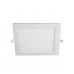 Квадратный встраиваемый светодиодный (LED) светильник 225х225х20 Jazzway PPL-S 18w 4000K WH IP40 (5009745A) Белый