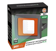 Светодиодный (LED) прожектор Jazzway PFL-SC-20W Green IP65 20 Вт Зелёный свет (5010451)