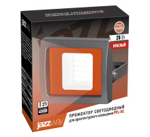 Светодиодный (LED) прожектор Jazzway PFL-SC-20W Red IP65 20 Вт Красный свет (5010499)