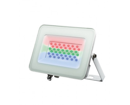 Светодиодный (LED) прожектор Jazzway PFL-30W RGB WH IP65 30 Вт RGB (5012103)