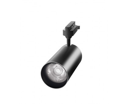 Трековый однофазный светодиодный (LED) светильник Jazzway PTR 0740 40w 4000K 24° BL IP40 40Вт 86х180х136 мм (5017252) Чёрный