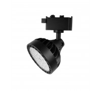 Трековый однофазный светодиодный (LED) светильник Jazzway PTR 1125 25w 4000K 24° BL IP40 25Вт 95,5х84х87 мм (5017320) Чёрный