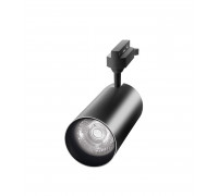 Трековый однофазный светодиодный (LED) светильник Jazzway PTR 0740 40w 3000K 24° BL IP40 40Вт 86х180х136 мм (5018648) Чёрный