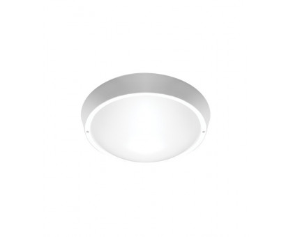 Круглый накладной (LED) светильник ЖКХ ДПБ Jazzway PBH-PC-RA 24w 4000K WHITE IP65 24Вт 270х93 мм (5020788) Белый
