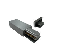 Комплект торцевых элементов однофазный Jazzway PTR EC-GR 107х33х20 мм (5023925) Серый