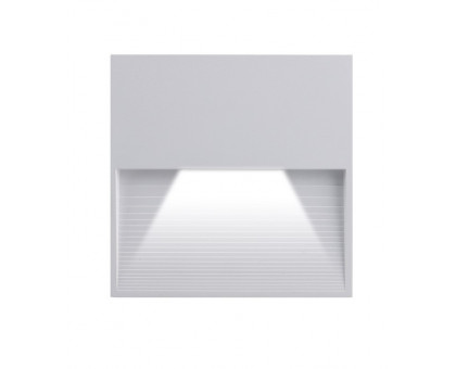 Накладной светодиодный (LED) светильник для ступеней Jazzway PST/W S 120120 3w 4000K White IP65 (5024809) Белый